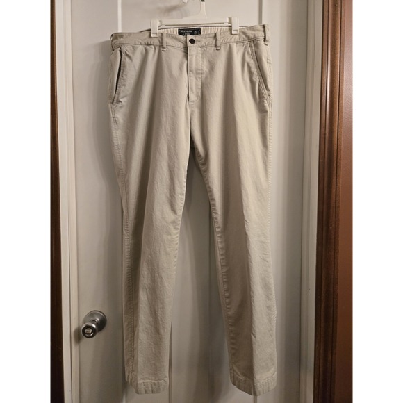 Abercrombie & Fitch Other - Abercrombie & Fitch Skinny Stretch Chino Pants, Men's Size 36x32 (small flaw)